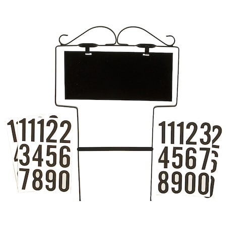 Hy-Ko House Number Kit Lawn Marker House Letters & Numbers, 5PK A00251
